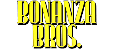 Bonanza Bros. logo for ZX Spectrum